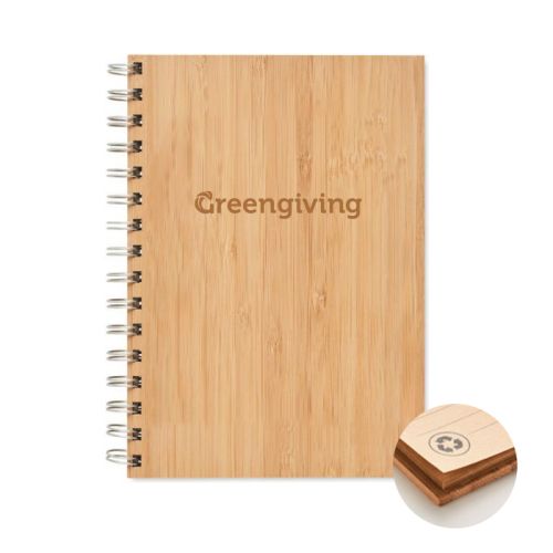Bamboo notebook A5 - Image 1